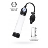 Прозрачная механическая помпа Roald с манометром - Sexus - в Химках купить с доставкой