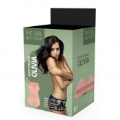 Телесный мастурбатор-вагина Olivia - Dream Toys - в Химках купить с доставкой