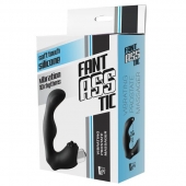 Черный вибромассажер простаты FantASStic Vibrating Prostate Massager - 11,3 см. - Dream Toys - в Химках купить с доставкой