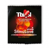 Разогревающий гель-лубрикант Stimulove Strong в одноразовой упаковке - 4 гр. - Биоритм - купить с доставкой в Химках