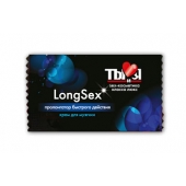 Пролонгирующий крем LongSex в одноразовой упаковке - 1,5 гр. - Биоритм - купить с доставкой в Химках