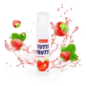 Гель-смазка Tutti-frutti с земляничным вкусом - 30 гр. - Биоритм - купить с доставкой в Химках