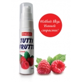 Гель-смазка Tutti-frutti с малиновым вкусом - 30 гр. - Биоритм - купить с доставкой в Химках