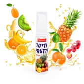 Гель-смазка Tutti-frutti со вкусом тропических фруктов - 30 гр. - Биоритм - купить с доставкой в Химках