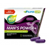 Возбуждающее средство для мужчин Mans Power plus - 10 капсул (0,35 гр.) +1 в подарок - SuperCaps - купить с доставкой в Химках