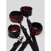 Изысканный набор фиксаций на кровати Reversible Under Mattress Restraint Set - Fifty Shades of Grey - купить с доставкой в Химках