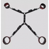 Изысканный набор фиксаций на кровати Reversible Under Mattress Restraint Set - Fifty Shades of Grey - купить с доставкой в Химках
