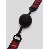 Кляп-шар на двусторонних ремешках Reversible Silicone Ball Gag - Fifty Shades of Grey - купить с доставкой в Химках