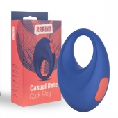 Синее эрекционное кольцо RRRING Casual Date Cock Ring - FeelzToys - в Химках купить с доставкой