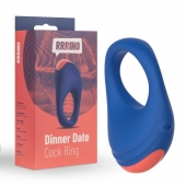 Синее эрекционное кольцо RRRING Dinner Date Cock Ring - FeelzToys - в Химках купить с доставкой