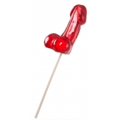 Красный леденец в форме фаллоса со вкусом виски - Sosuчki - купить с доставкой в Химках