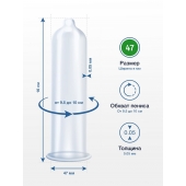 Презервативы MY.SIZE размер 47 - 10 шт. - My.Size - купить с доставкой в Химках