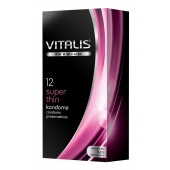 Ультратонкие презервативы VITALIS PREMIUM super thin - 12 шт. - Vitalis - купить с доставкой в Химках