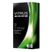 Презервативы увеличенного размера VITALIS PREMIUM x-large - 12 шт. - Vitalis - купить с доставкой в Химках