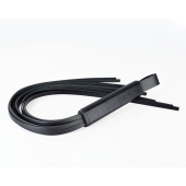 Черная кожаная плеть  Клео  - 60 см. - Sitabella - купить с доставкой в Химках