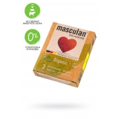 Экологически чистые презервативы Masculan Organic - 3 шт. - Masculan - купить с доставкой в Химках