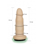 Телесная насадка Harness - 13,3 см. - LOVETOY (А-Полимер) - купить с доставкой в Химках