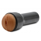 Коричневый мастурбатор-вагина Feel Stroker - Kiiroo - в Химках купить с доставкой