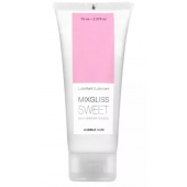 Смазка на водной основе Mixgliss Sweet с ароматом бабл-гам - 70 мл. - Mixgliss - купить с доставкой в Химках
