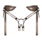 Бронзовый пояс для насадок Desirous Harness - Strap-on-me - купить с доставкой в Химках