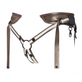 Бронзовый пояс для насадок Desirous Harness - Strap-on-me - купить с доставкой в Химках