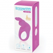 Фиолетовое эрекционное виброкольцо Happy Rabbit Rechargeable Rabbit Cock Ring - Happy Rabbit - в Химках купить с доставкой