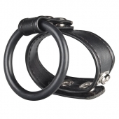 Двойное кольцо выносливости на пенис DUAL STAMINA RING - BlueLine - в Химках купить с доставкой