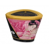 Массажная свеча Rose Petals с ароматом розы - 170 мл. - Shunga - купить с доставкой в Химках