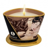 Массажная свеча Intoxicatin Chocolate с ароматом шоколада - 170 мл. - Shunga - купить с доставкой в Химках