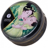 Массажная свеча Exotic Green Tea с ароматом зелёного чая - 30 мл. - Shunga - купить с доставкой в Химках
