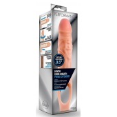Телесная насадка на пенис 9 Inch Cock Sheath Extender - 22,2 см. - Blush Novelties - в Химках купить с доставкой