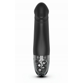 Черный вибратор с электростимуляцией Real Deal Neal - 16,5 см. - MyStim - купить с доставкой в Химках