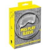 Прозрачная насадка на пенис Piss Play Sleeve для игр с мочеиспусканием - Orion - купить с доставкой в Химках