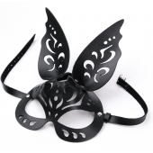 Черная ажурная маска  Зайка  с ушками - Crazy Handmade - купить с доставкой в Химках