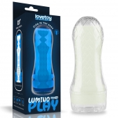 Светящийся в темноте мастурбатор Lumino Play Masturbator Pocketed - Lovetoy - в Химках купить с доставкой