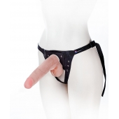 Фаллоимитатор на поясе Harness - 22,5 см. - LOVETOY (А-Полимер) - купить с доставкой в Химках