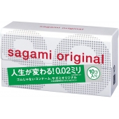 Ультратонкие презервативы Sagami Original 0.02 - 10 шт. - Sagami - купить с доставкой в Химках