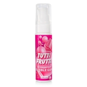 Интимный гель на водной основе Tutti-Frutti Bubble Gum - 30 гр. - Биоритм - купить с доставкой в Химках