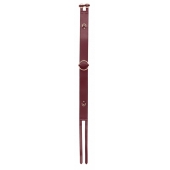 Бордовый ремень Halo Waist Belt - размер L-XL - Shots Media BV - купить с доставкой в Химках