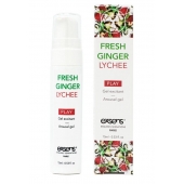 Возбуждающий гель Fresh Ginger Lychee Arousal Gel - 15 мл. - Exsens - купить с доставкой в Химках