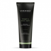 Массажный легкий крем WICKED Sage plus Sea Salt - 120 мл. - Wicked - купить с доставкой в Химках