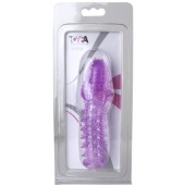 Фиолетовая насадка, удлиняющая половой член - 13,5 см. - Toyfa Basic - в Химках купить с доставкой