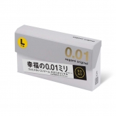 Презервативы Sagami Original 0.02 L-size увеличенного размера - 5 шт. - Sagami - купить с доставкой в Химках