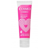Возбуждающий гель на водно-силиконовой основе Cosmo Vibro с ароматом земляники - 50 гр. - Биоритм - купить с доставкой в Химках