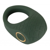 Зеленое эрекционное виброкольцо Luxurious Vibro Cock Ring - Orion - в Химках купить с доставкой