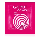 Стимулирующий интимный крем для женщин Cosmo G-spot - 2 гр. - Биоритм - купить с доставкой в Химках