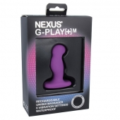 Фиолетовая вибровтулка Nexus G-Play+ M - Nexus Range - в Химках купить с доставкой