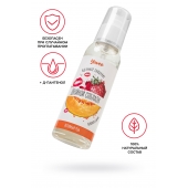 Съедобная гель-смазка Yovee «Двойной соблазн» с Д-пантенолом и вкусом клубники и дыни - 100 мл. - ToyFa - купить с доставкой в Химках