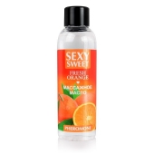 Массажное масло Sexy Sweet Fresh Orange с ароматом апельсина и феромонами - 75 мл. - Биоритм - купить с доставкой в Химках
