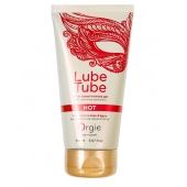 Интимный гель на водной основе Lube Tube Hot с разогревающим эффектом - 150 мл. - ORGIE - купить с доставкой в Химках